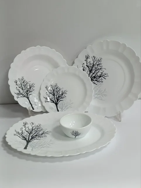 سرویس 25 پارچه ایروپال طرح شادو مشکی